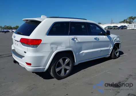 2014 Jeep Grand Cherokee Overland from USA, damaged, VIN 1C4RJECG8EC396419